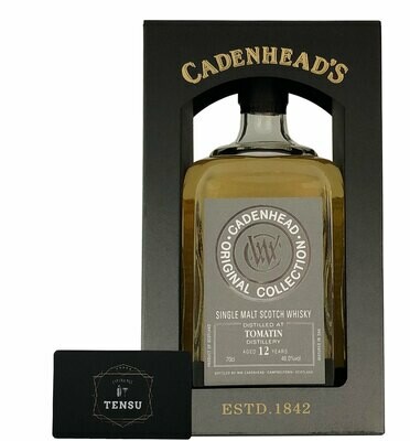 Tomatin 12Y (2020) Bourbon Cask 46.0 "Cadenhead's" [SAMPLE 2CL]