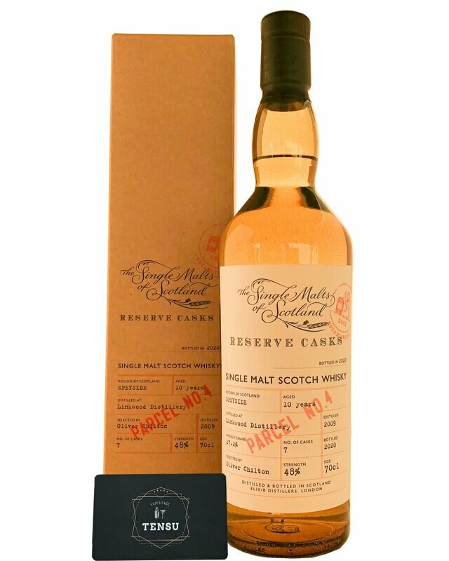 Linkwood 10Y "Reserve Casks" Parcel No. 4 (2009-2020) 48.0 "Elixir Distillers"