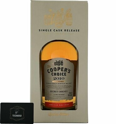 Secret Orkney 10 Years Old (2001-2020) Jamaican Rum Finish 56.0 &quot;Cooper&#39;s Choice&quot;