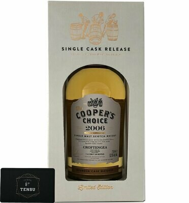 Croftengea 13 Years Old (2006-2019) Bourbon Cask 52.5 &quot;Cooper&#39;s Choice&quot;