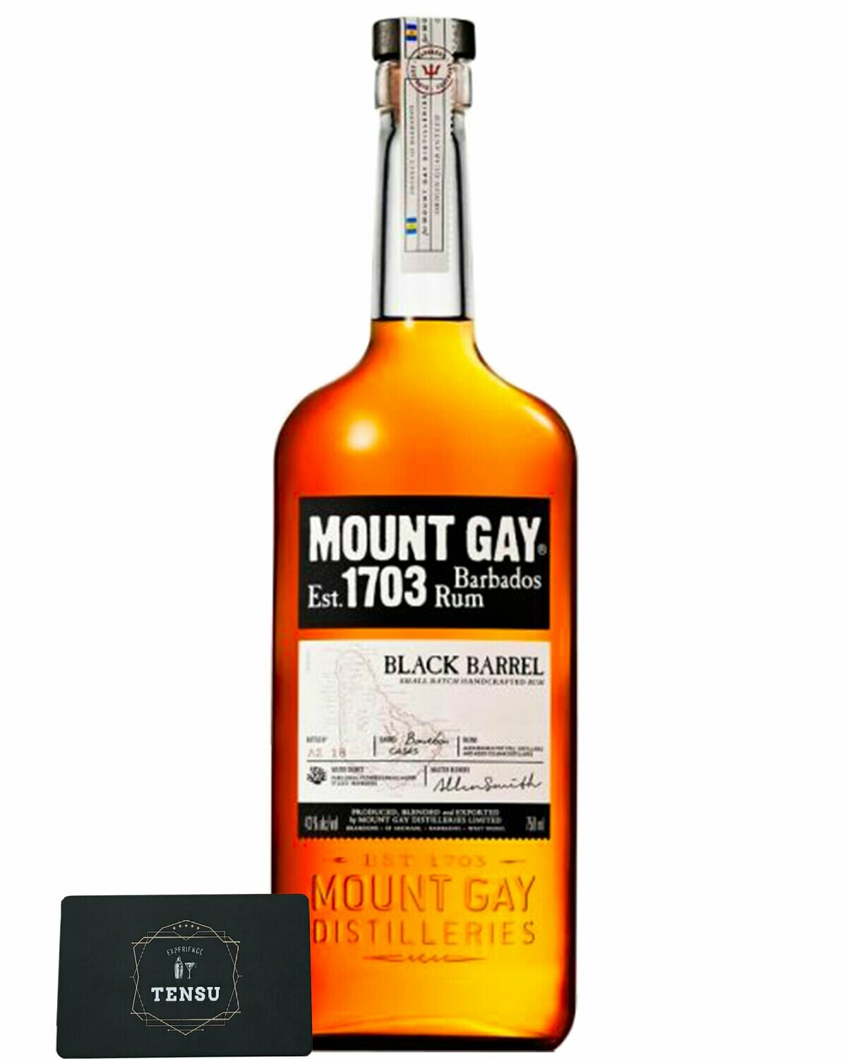 Mount Gay Black Barrel 43.0 OB