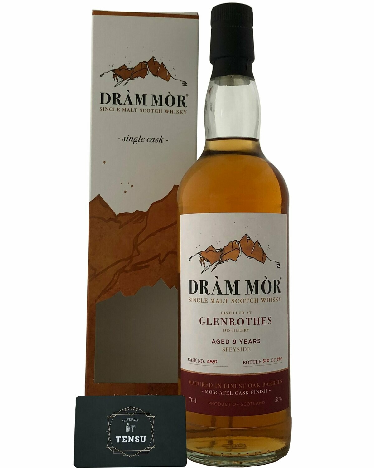 Glenrothes 9 Years Old (2011-2020) Moscatel Finish 58.0 "Dram Mor"