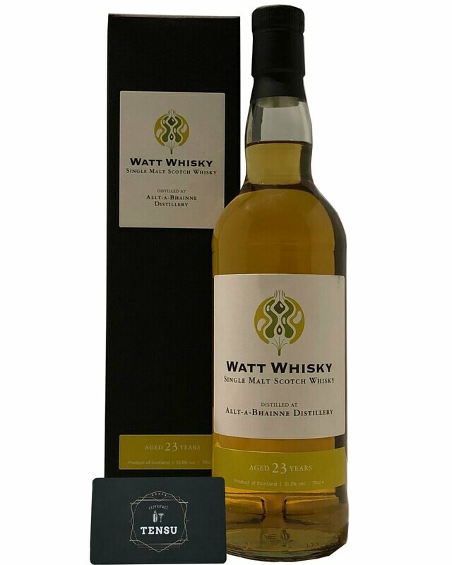 Allt-A-Bhainne 23Y (1997-2020) SC 51.3 &quot;Watt Whisky&quot;