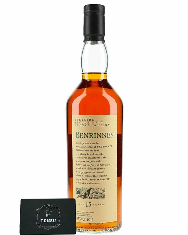 Benrinnes 15YO 43.0 &quot;Flora &amp; Fauna&quot; [SAMPLE 2CL]
