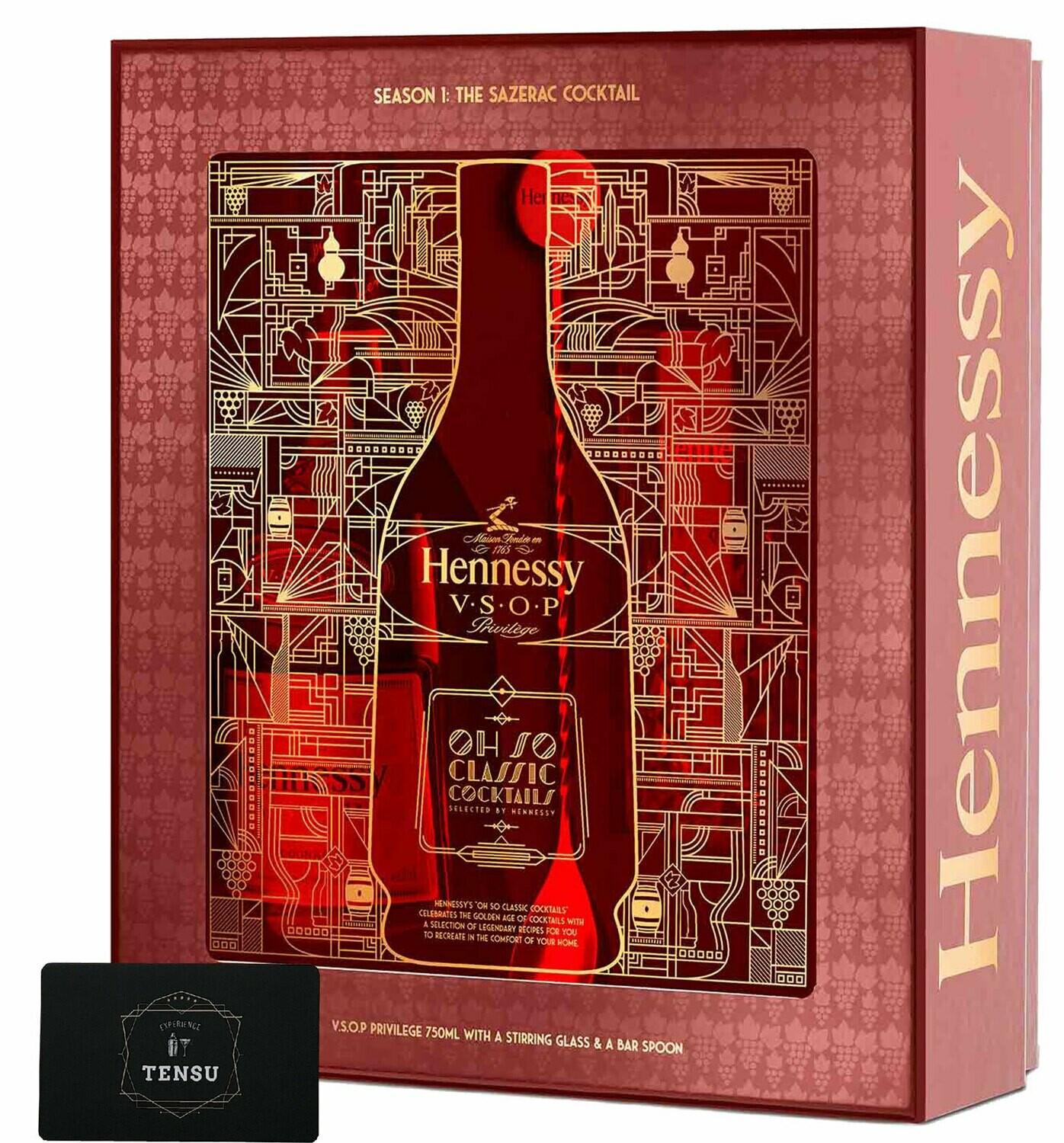Hennessy VSOP "Season 1: The Sazerac​ Cocktail" Giftpack 40.0 OB