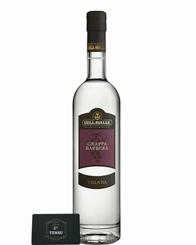 Dellavalle Grappa Villa Isa Barbera 42.0 OB