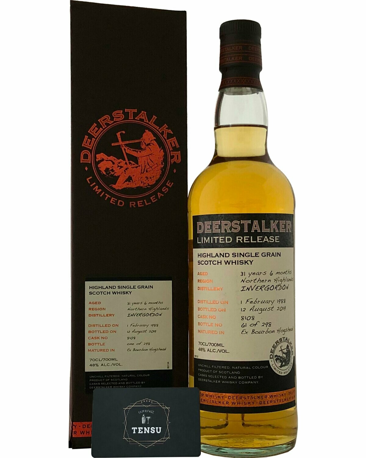 Invergordon 31Y (1988-2019) 48.0 Limited Release &quot;Deerstalker&quot; [SAMPLE 2CL]