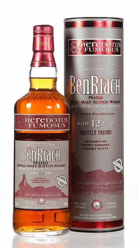 BenRiach 12Y Heredotus Fumosus (2000-2012) 46.0% [SAMPLE 2CL]