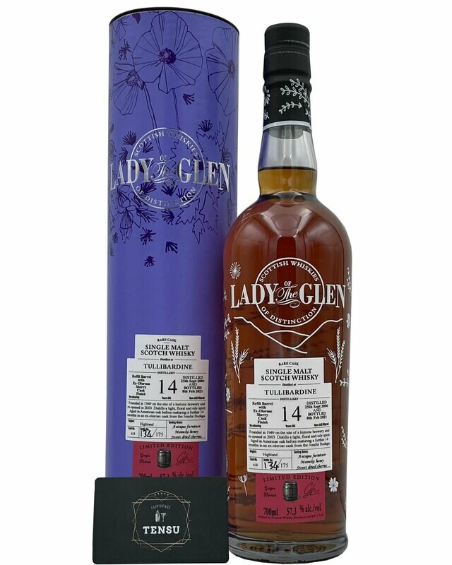 Tullibardine 14Y (2006-2021) Ex-Oloroso Sherry Cask Finish 57.3 "Lady of the Glen"