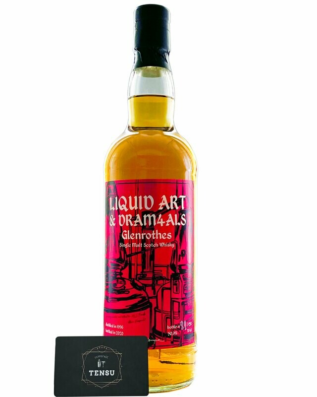 Glenrothes 24 Years Old (1996-2020) &quot;Liquid Art &amp; DRAM4ALS&quot;