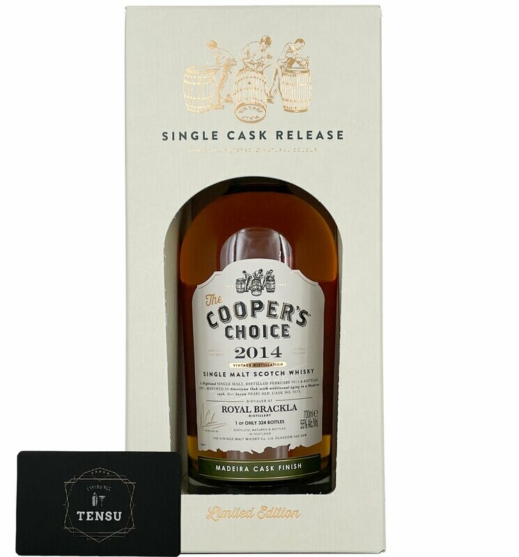 Royal Brackla 7Y (2014-2021) Madeira Cask 55.0 "Cooper's Choice"