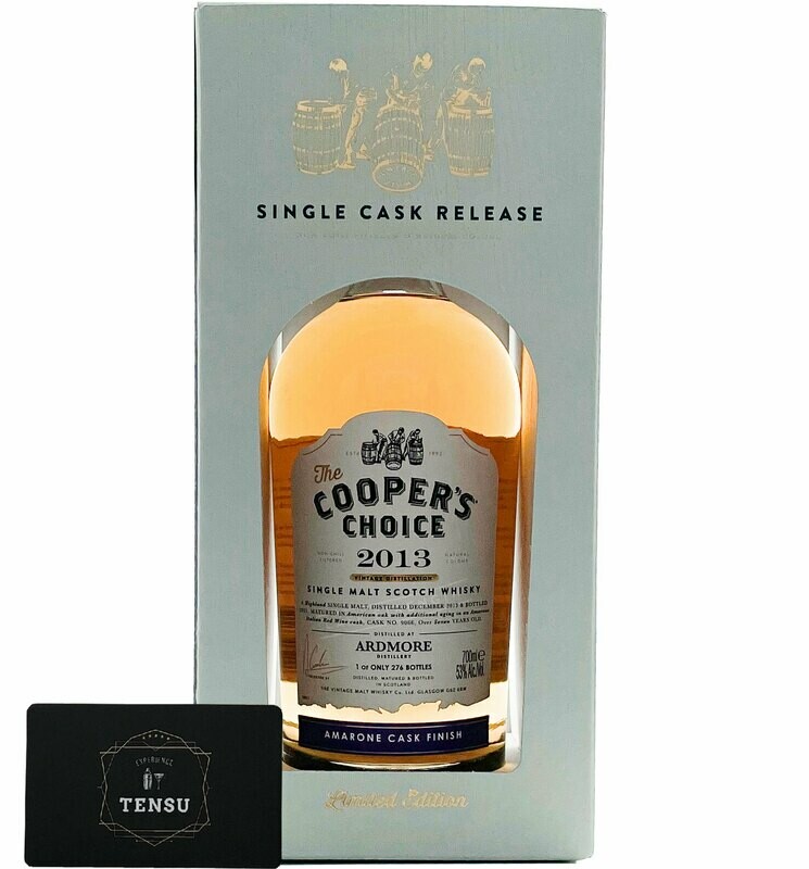 Ardmore 7 Years Old (2013-2021) Amarone Finish 53.0 "Cooper's Choice"