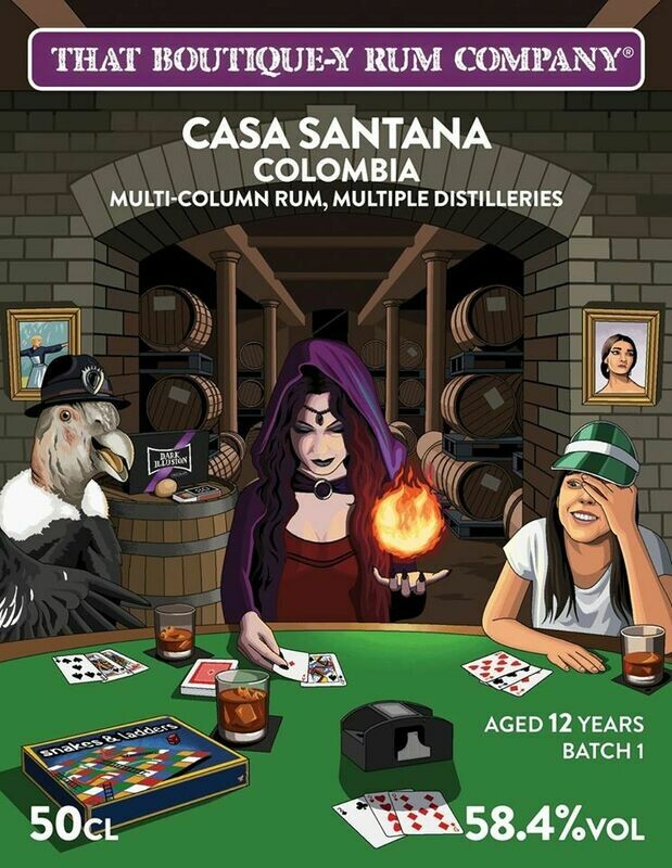 Casa Santana Colombia 12Y (Batch 1) 58.4 "That Boutique-Y Rum Company" [SAMPLE 2CL]
