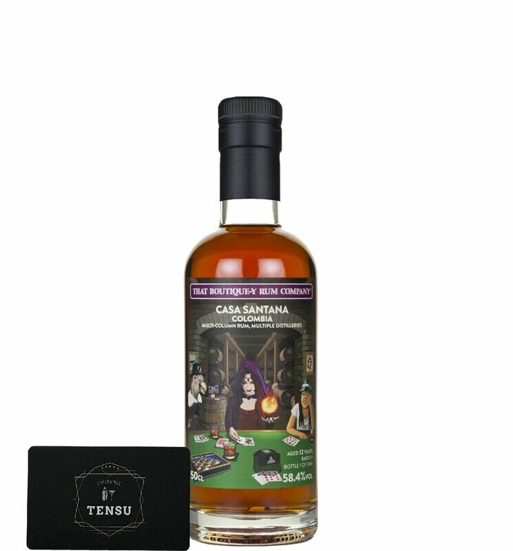 Casa Santana Colombia 12Y (Batch 1) 58.4 &quot;That Boutique-Y Rum Company&quot; [SAMPLE 2CL]