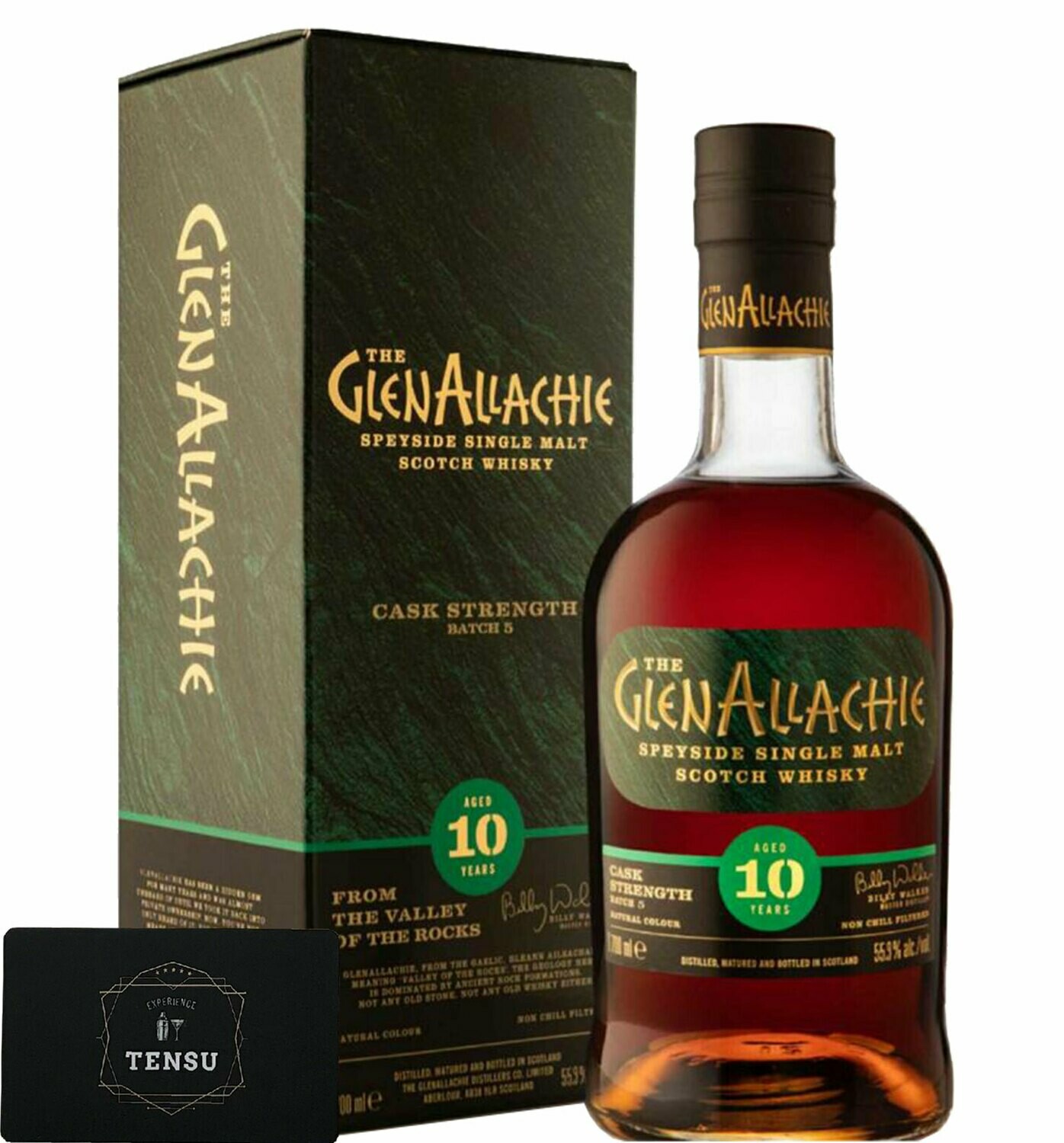 GlenAllachie 10 Years Old [Cask Strength - Batch 5] 55.9 OB