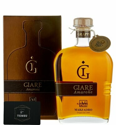 Grappa Marzadro Giare Amarone Monovitigni 41.0 (70CL) "OB"