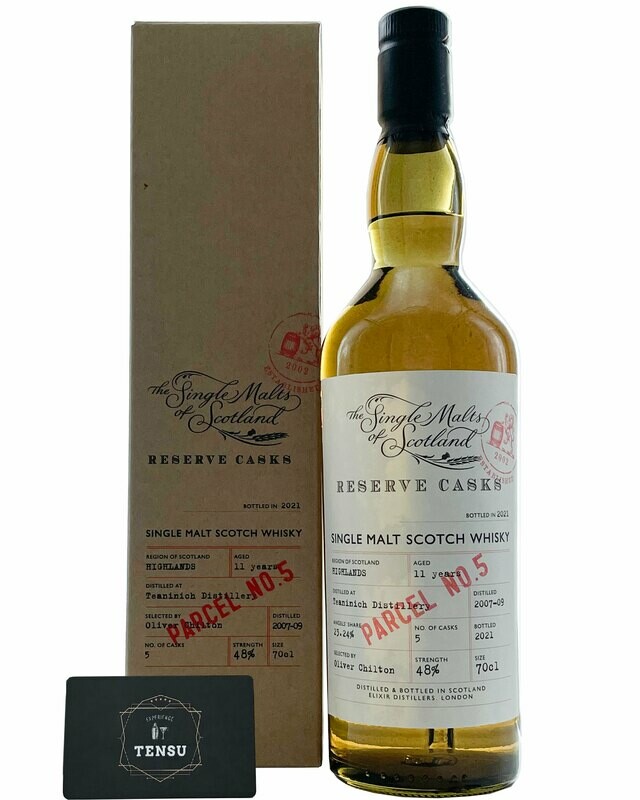 Teaninich 11Y "Reserve Casks" Parcel No. 5 (2007/2009-2021) 48.0 "Elixir Distillers"