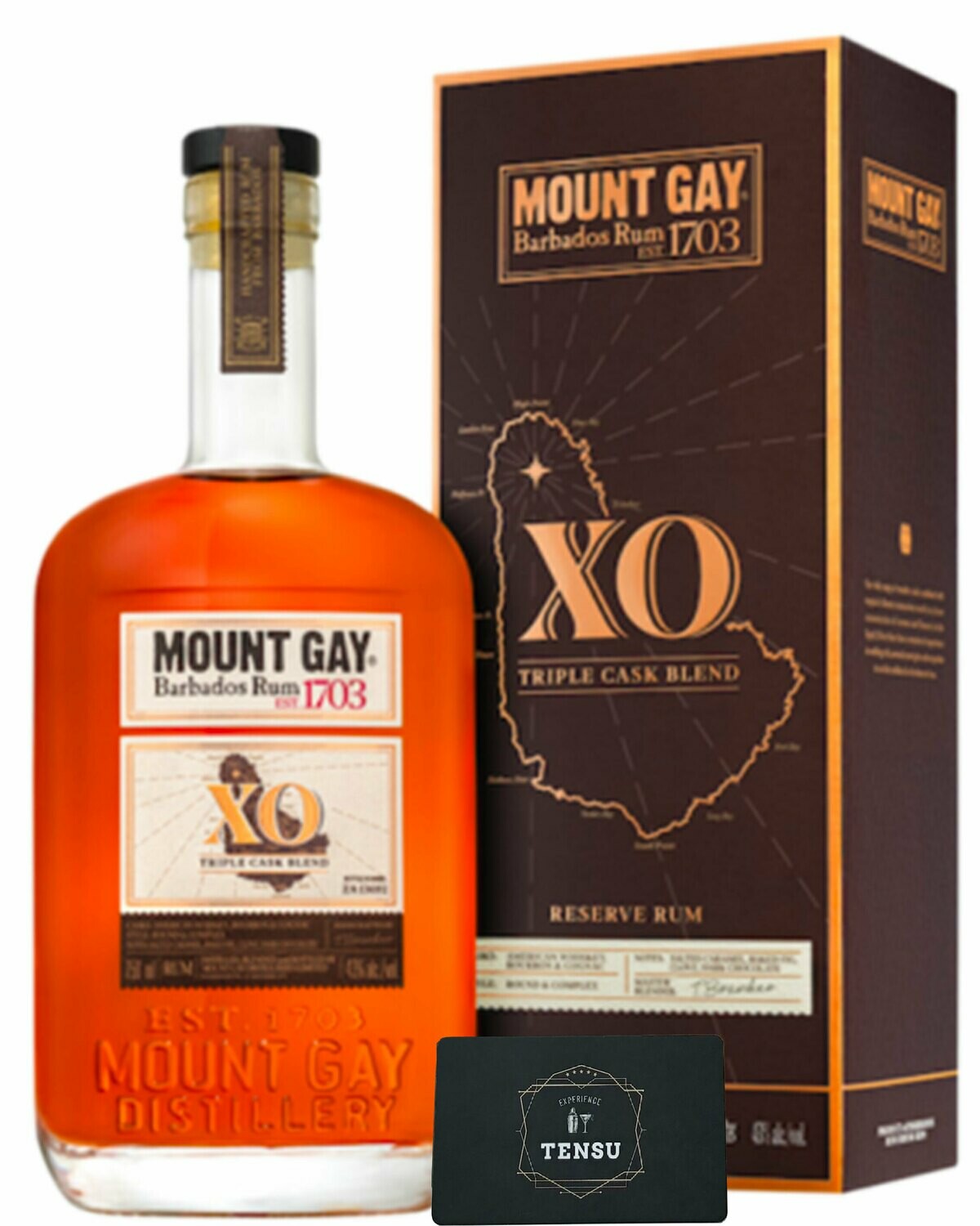 Mount Gay XO "Extra Old" 43.0 "OB"