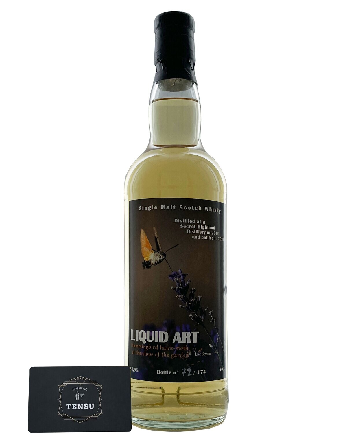 Secret Highland Distillery 10 Years Old (2010-2020) 51.9 &quot;Liquid Art&quot;