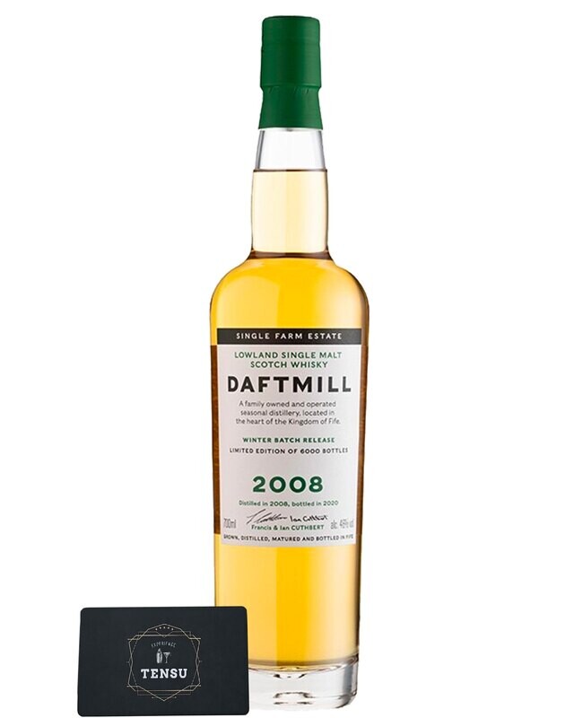 Daftmill 12Y Winter Batch Release (2008-2020) 23x 1st Fill Bourbon Barrels 46.0 "OB"