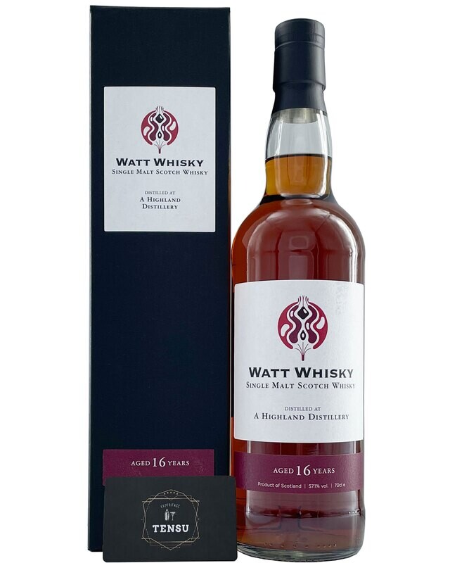 A Highland Distillery 16Y (2005-2021) SC 57.1 &quot;Watt Whisky&quot;