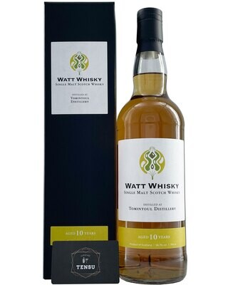 Tomintoul 10Y (2010-2021) SC 56.7 &quot;Watt Whisky&quot;