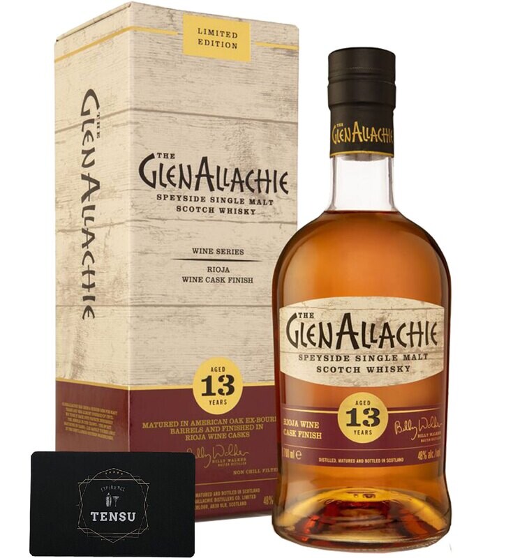GlenAllachie 13Y Rioja Finish -LIMITED EDITION- (2021) 48.0 "OB"