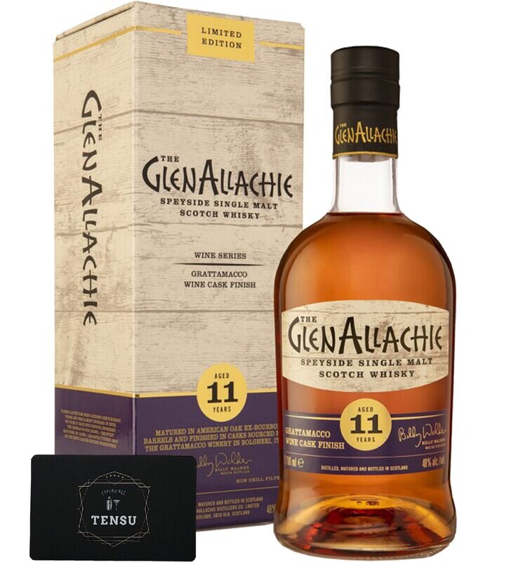 GlenAllachie 11Y Grattamacco Finish -LIMITED EDITION- (2021) 48.0 "OB"