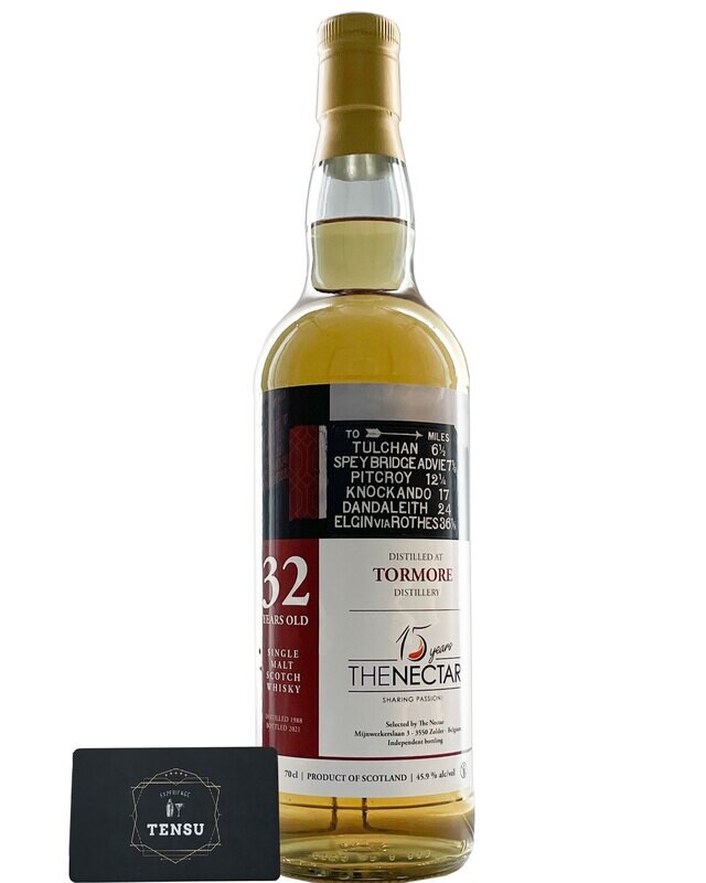 Tormore 32Y (1988-2021) Unspecified Cask 45.9 "The Nectar"
