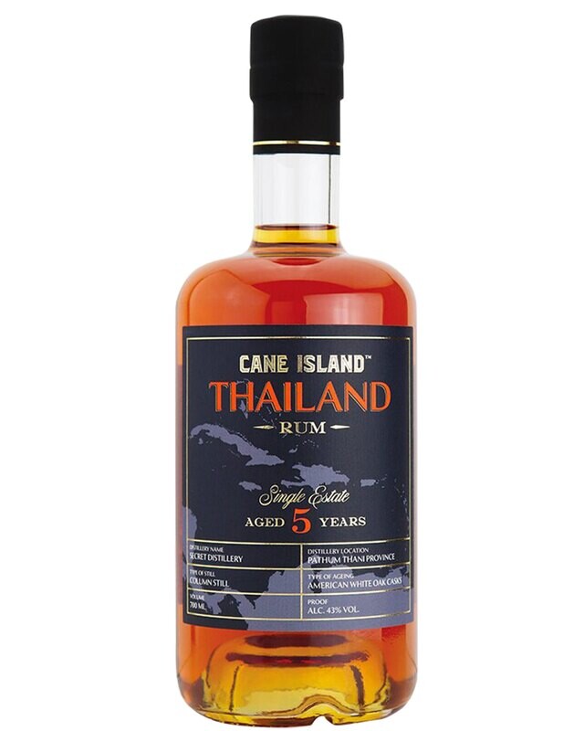 Cane Island Rum - Thailand 5 Years Old &quot;Single Estate Thailand&quot;