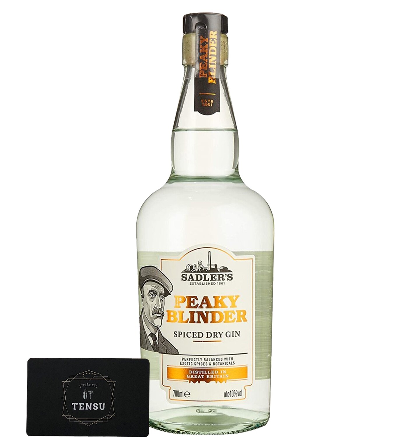 Peaky Blinder Spiced Dry Gin 40.0 "MH"