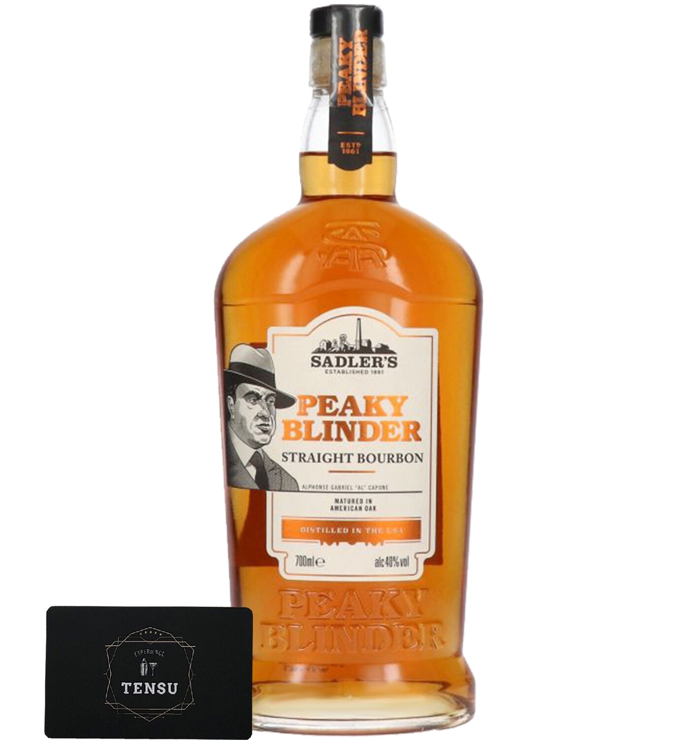 Peaky Blinder Straight Bourbon 40.0% (0.70 Liter)