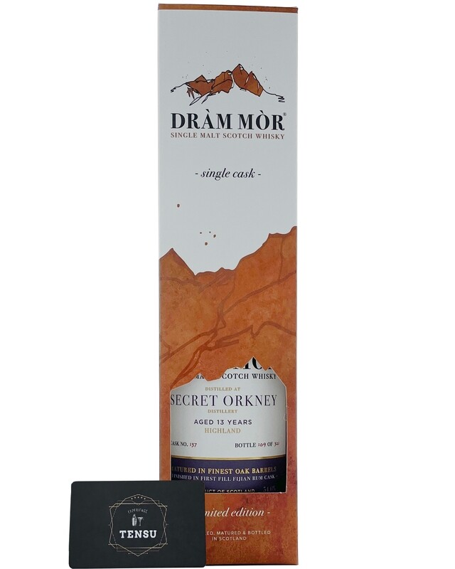 Secret Orkney 13Y (2008-2021) Fiji Rum Cask 54.6 "Dram Mor"