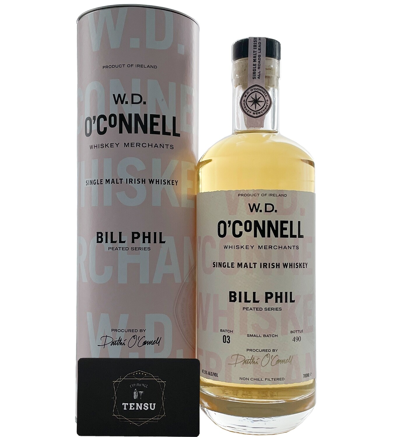 W.D. O' Connell Bill Phil (Batch 03) Peated Series 47,5 "OCWM"
