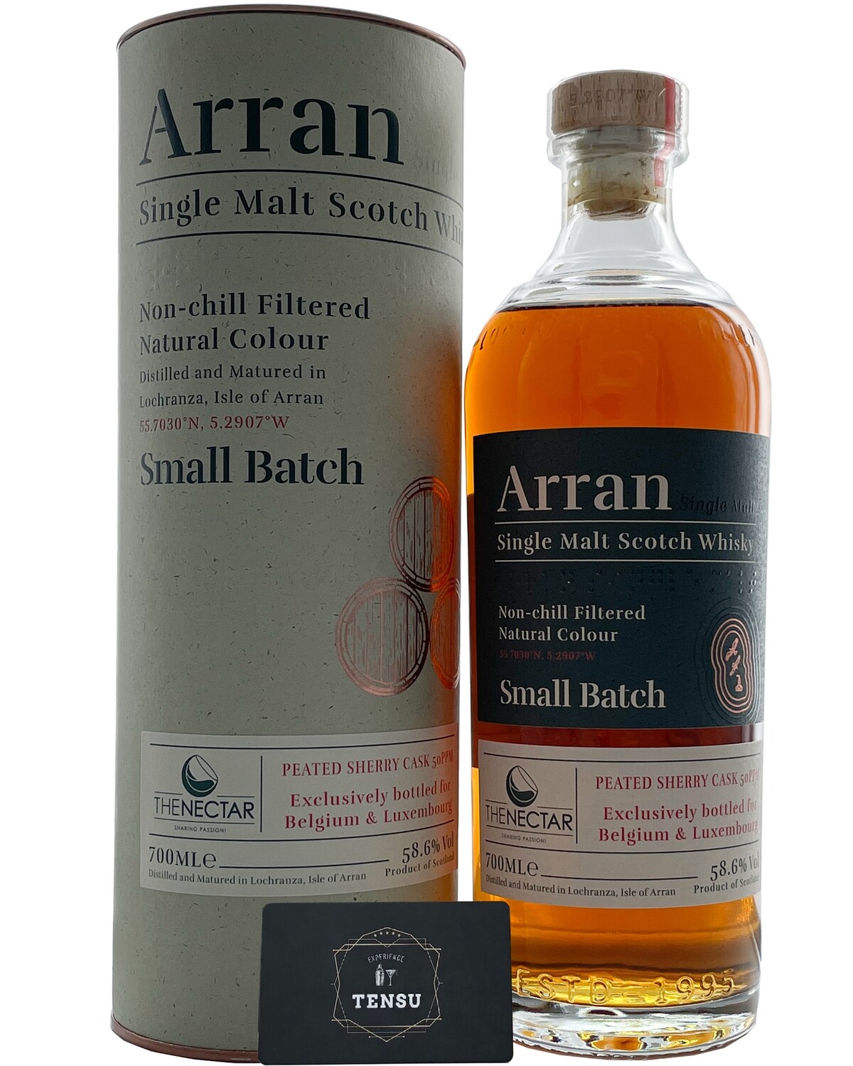 Arran Peated Sherry Cask - Small Batch 2 (Belgium & Luxembourg) 58.6 FTN