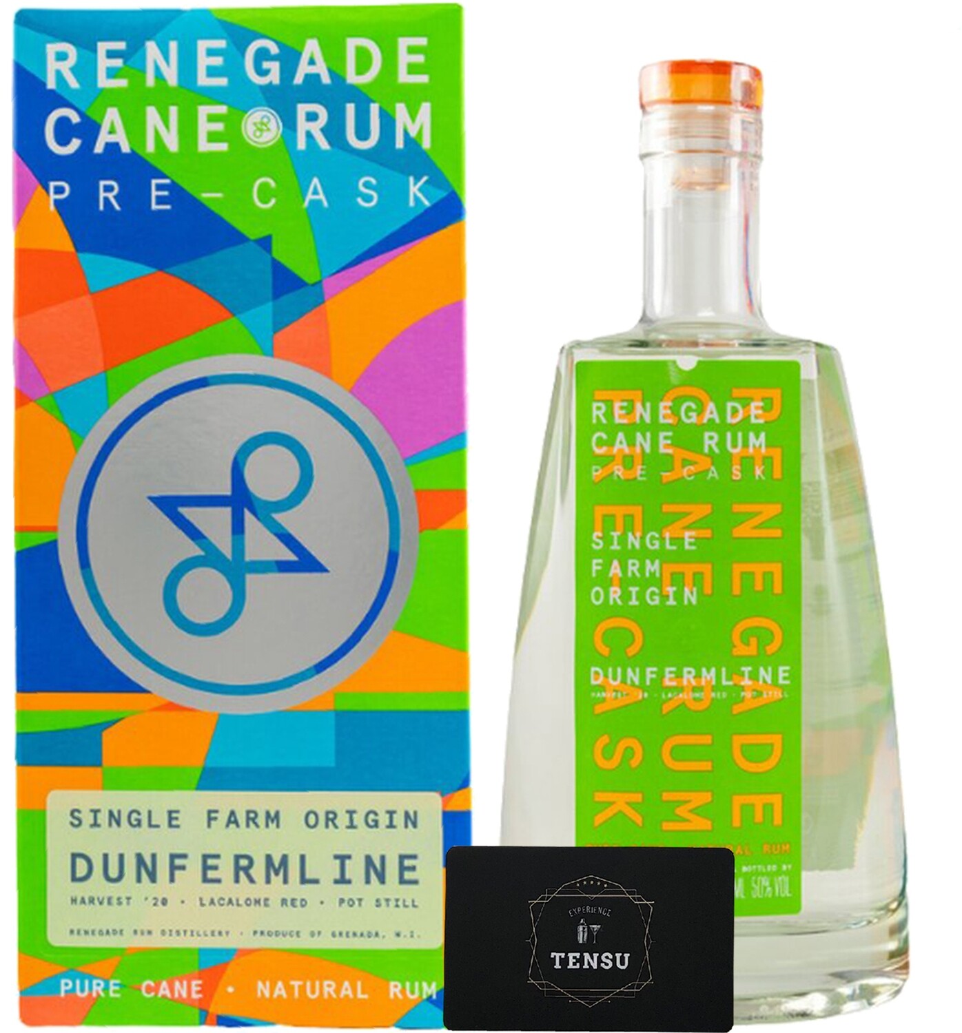 Renegade Rum Pre-Cask 1st Release (2021) [Pot Still] 50,0 "OB"