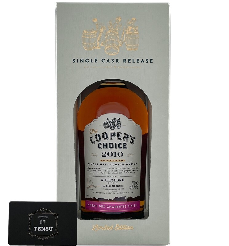 Aultmore 10Y Pineau des Charentes (2010-2021) 52,5 "Cooper's Choice"