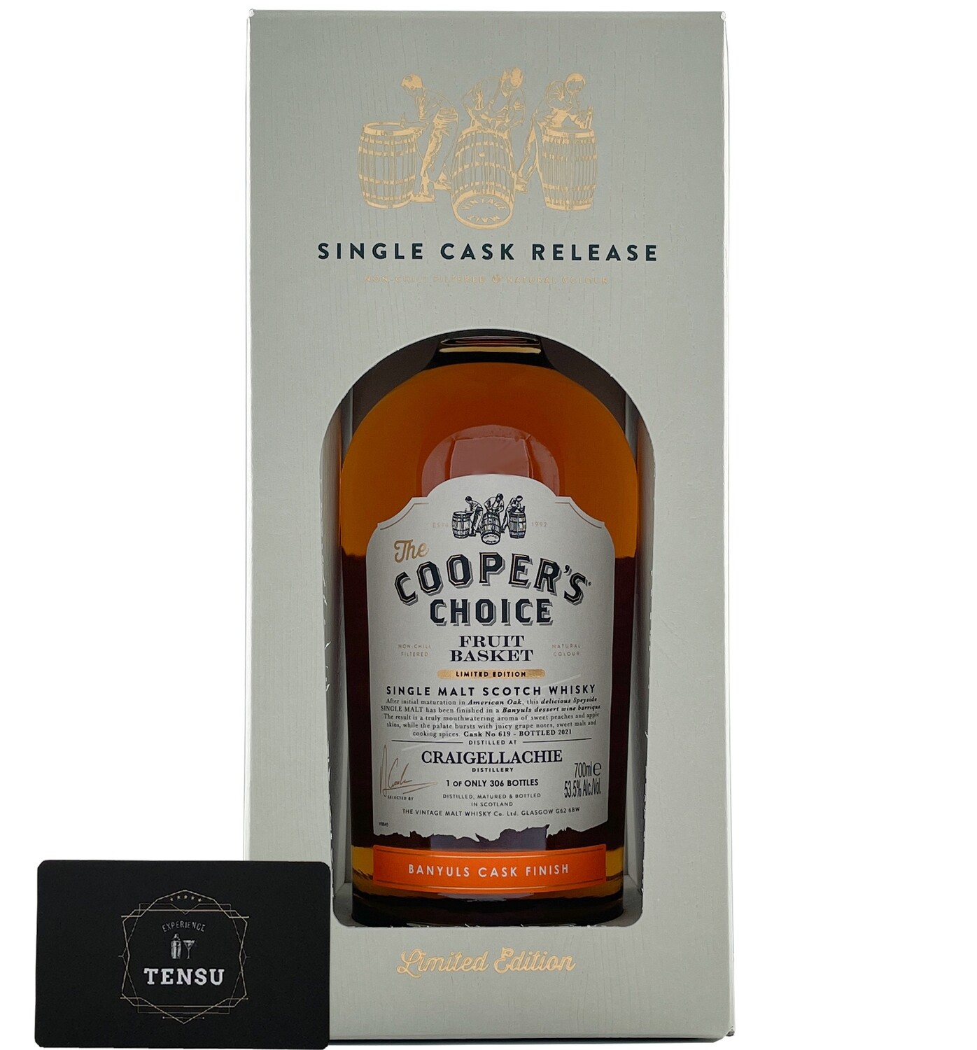 Craigellachie Fruit Basket (2021) Banyuls Cask 53,5 "Cooper's Choice"