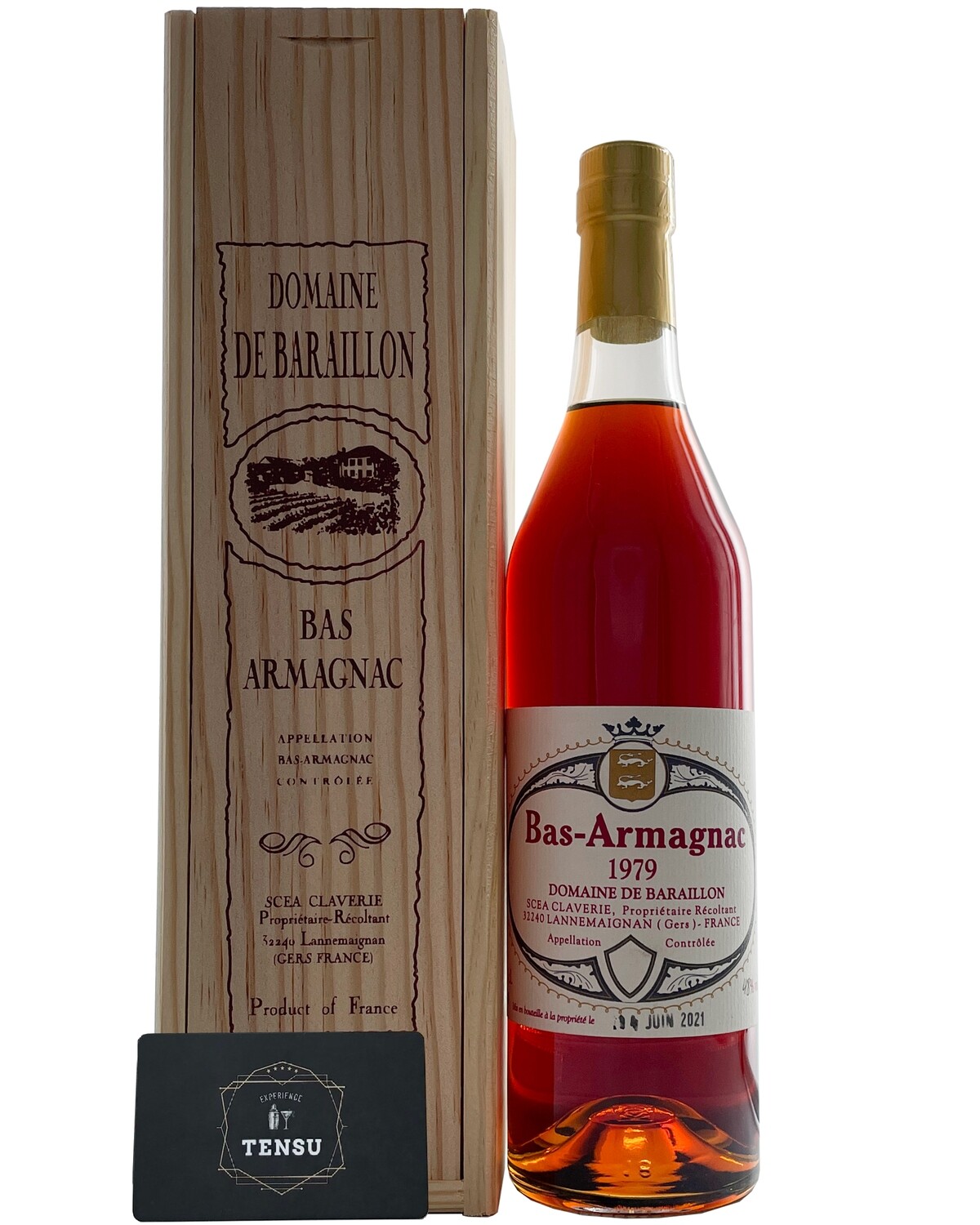 Bas-Armagnac (1979-2021) 48.0 Domaine De Baraillon, Lannemaignan