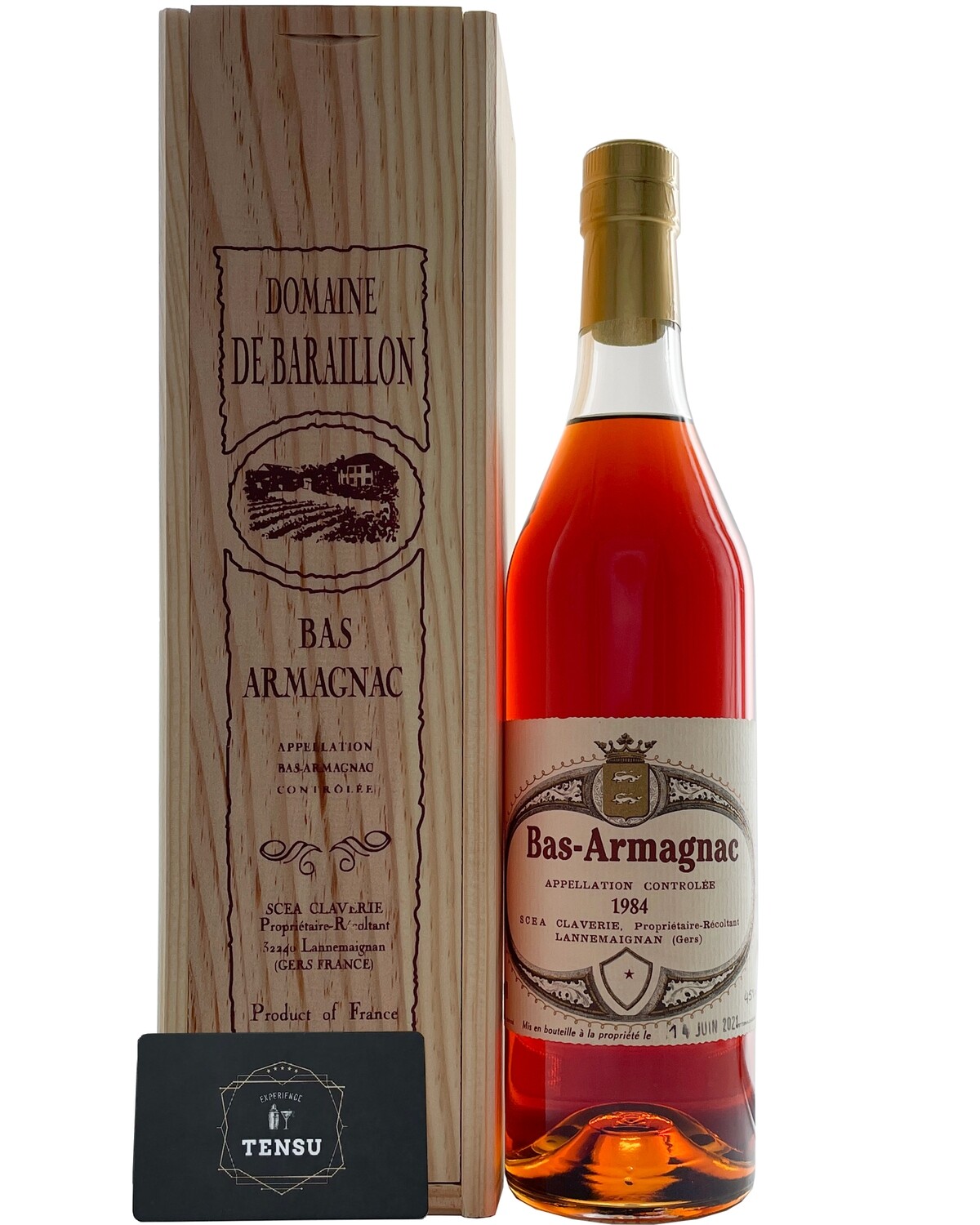 Bas-Armagnac (1984-2021) 45.0 Domaine De Baraillon, Lannemaignan