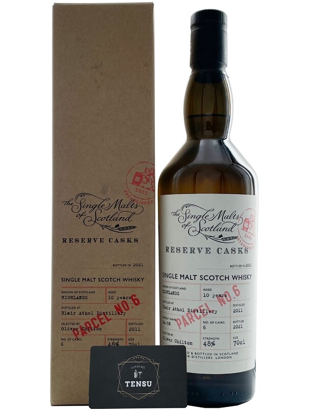 Blair Athol 10Y "Reserve Casks" Parcel No. 6 (2011-2021) 48.0 "Elixir Distillers"