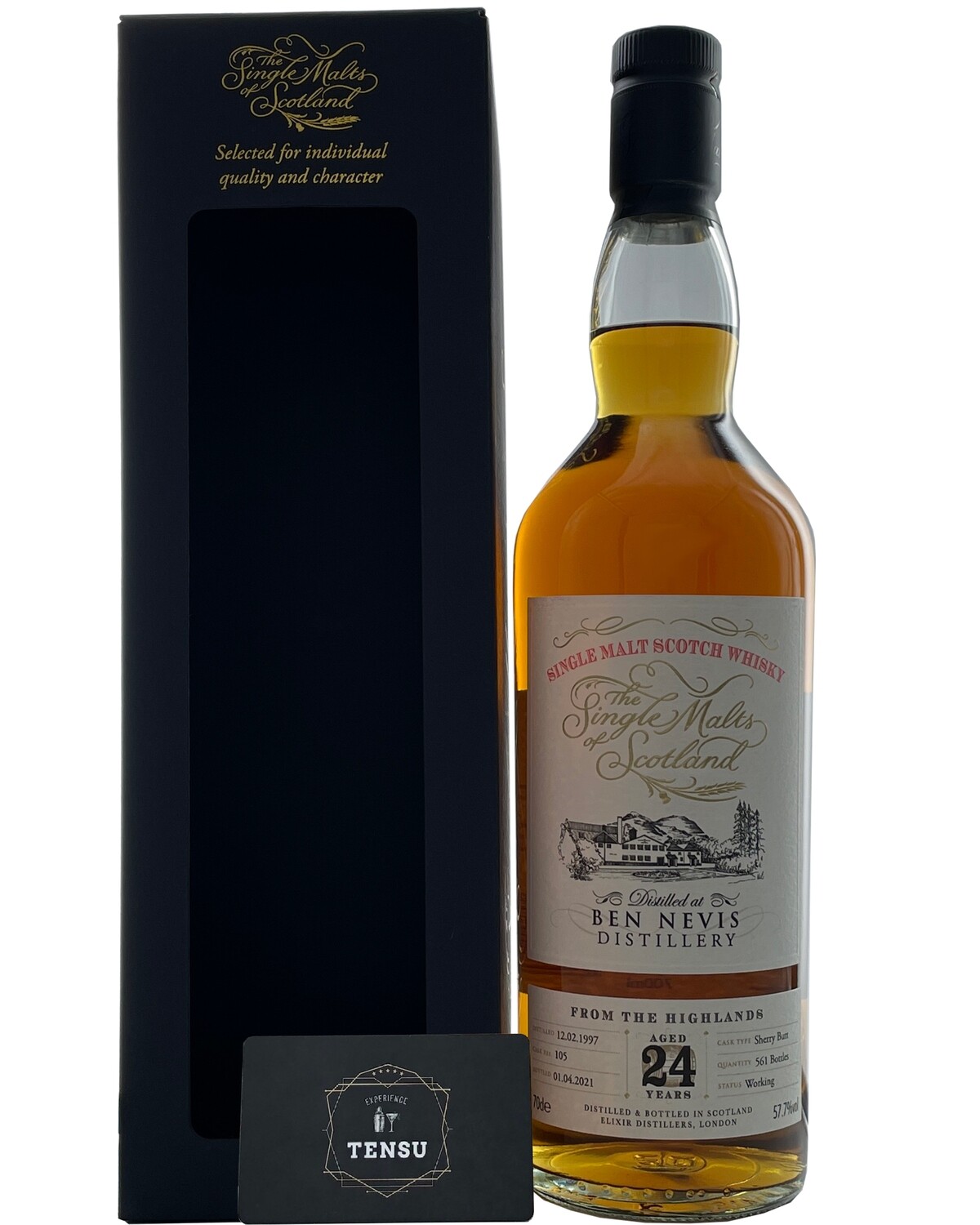 Ben Nevis 24 Years Old (1997-2021) 57.7 "Elixir Distillers"