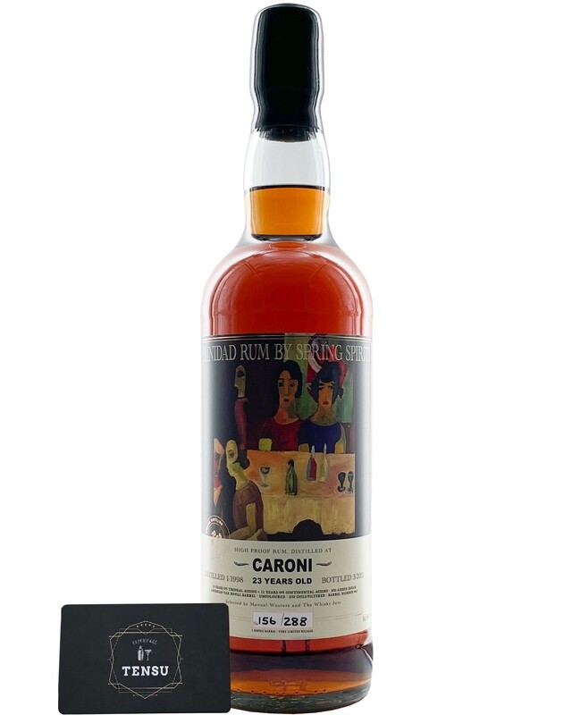 Caroni 23YO For SIPS Antwerp (1998-2021) 56.8 &quot;The Whisky Jury&quot;