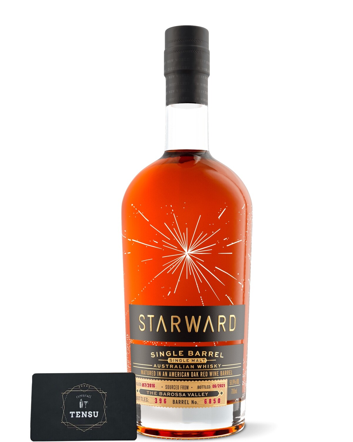 Starward Single Barrel - Single Malt Australian Whisky (2016-2021) 58.9 "For The Nectar"