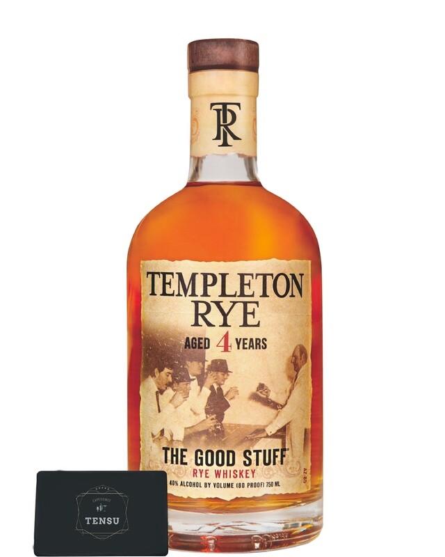Templeton 4Y Straight Rye Whiskey (Signature Reserve) 40.0 &quot;OB&quot;