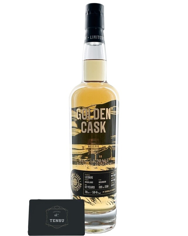 Ledaig 12 Years Old (2009-2021) 59.6 "Golden Cask"