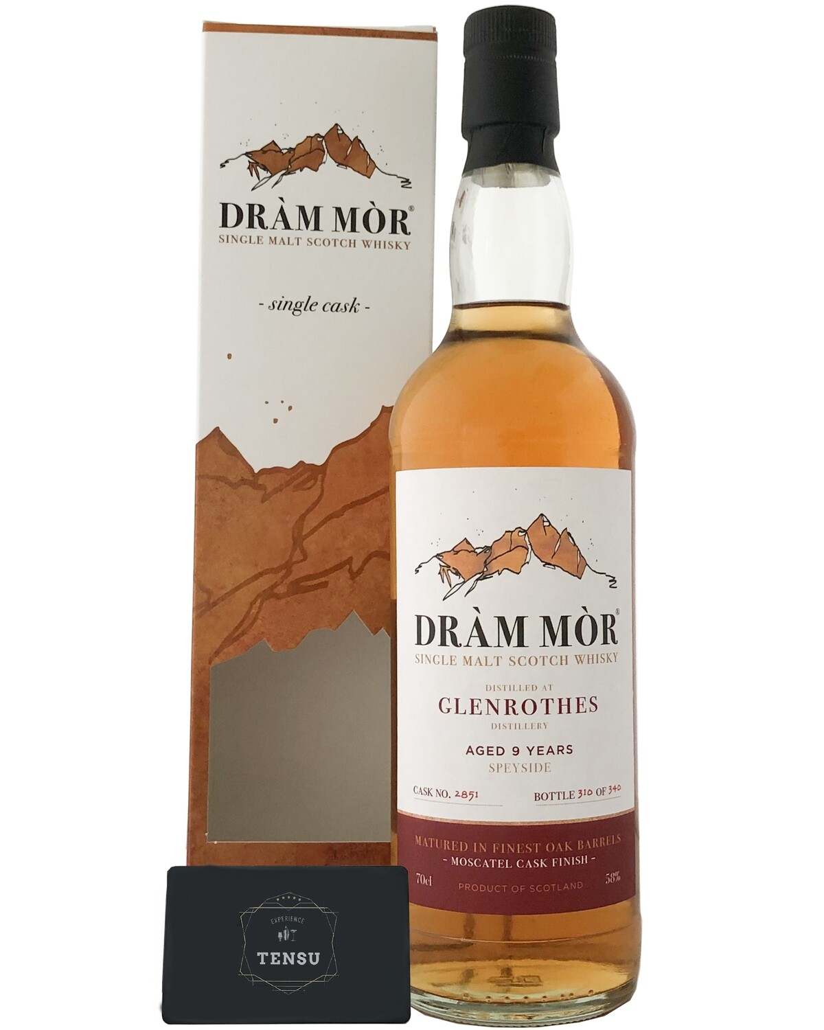 Glenrothes 9 Years Old (2011-2020) Moscatel Finish 58.0 "Dram Mor"