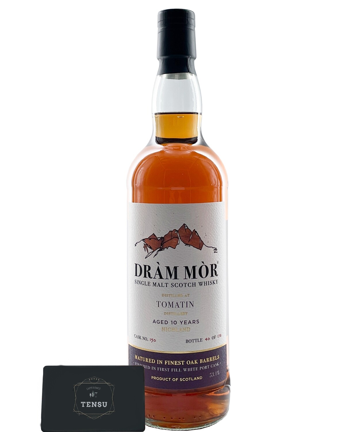 Tomatin 10Y (2021) First Fill White Port Cask Finish 53.1 "Dram Mor"