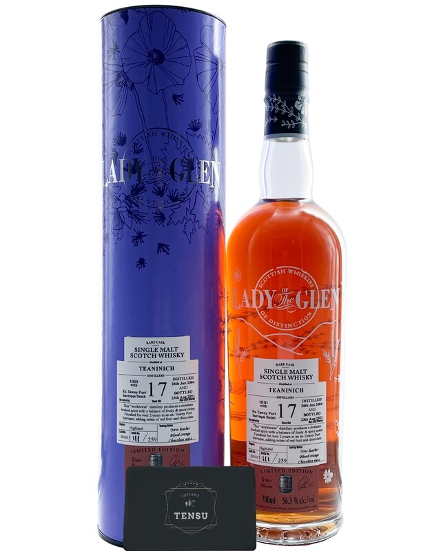 Teaninich 17Y (2004-2021) Tawny Port Barrique Finish 56.3 "Lady of the Glen"