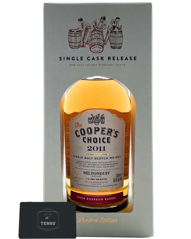 Miltonduff 10Y (2011-2021) Fresh Bourbon Barrel 56.5 "Cooper's Choice"